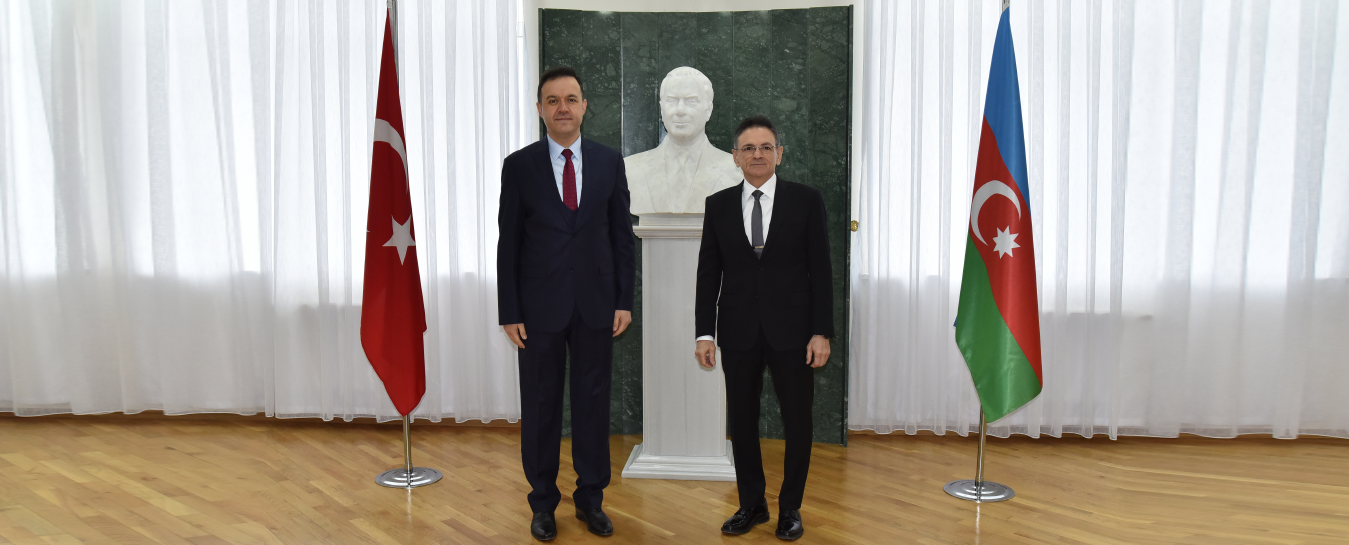 Müdafiə sənayesi naziri Mədət Quliyev Türkiyə Müdafiə Sənayesi Komitəsinin nümayəndə heyətini  qəbul edib