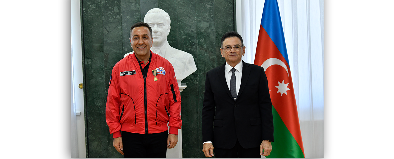 Müdafiə sənayesi naziri Mədət Quliyev Türkiyə Respublikası milli müdafiə nazirinin müavini Muhsin Dere ilə görüşüb 