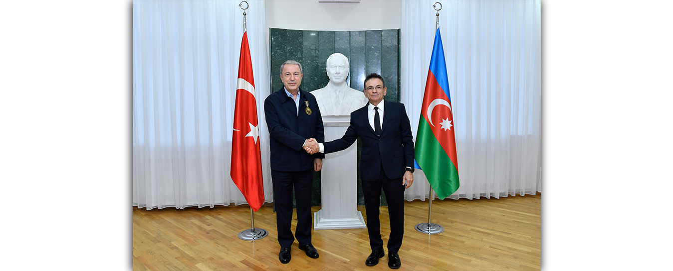 Mədət Quliyev Türkiyənin milli müdafiə naziri cənab Hulusi Akar ilə görüşüb