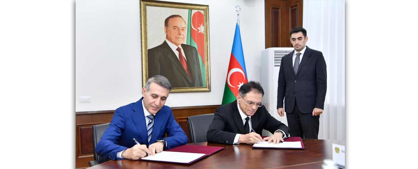 Müdafiə Sənayesi Nazirliyi ilə “Sumqayıt Texnologiyalar Parkı” MMC arasında Anlaşma Memorandumu  imzalanıb