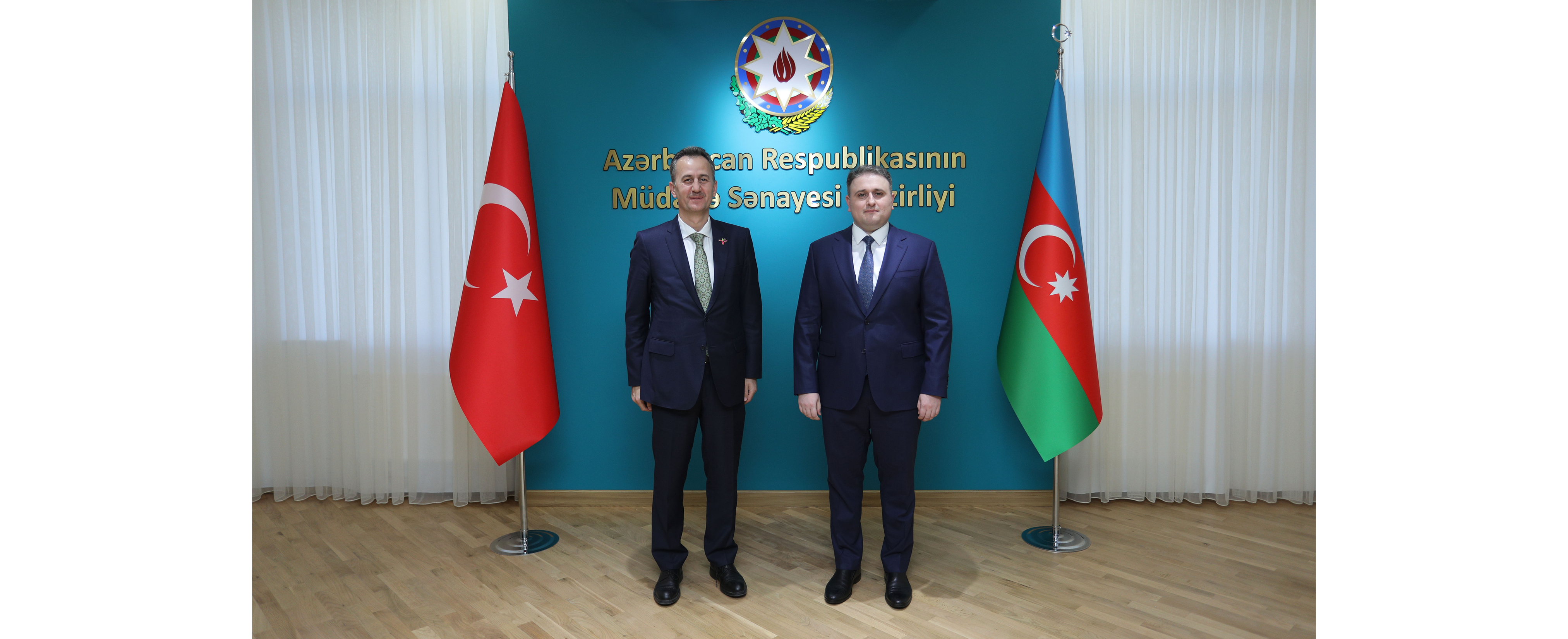 Vüqar Mustafayev Haluk Görgünün rəhbərlik etdiyi nümayəndə heyəti ilə görüşüb