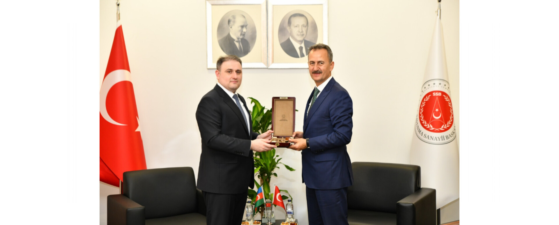 Vüqar Mustafayev Haluk Görgün ilə görüşüb